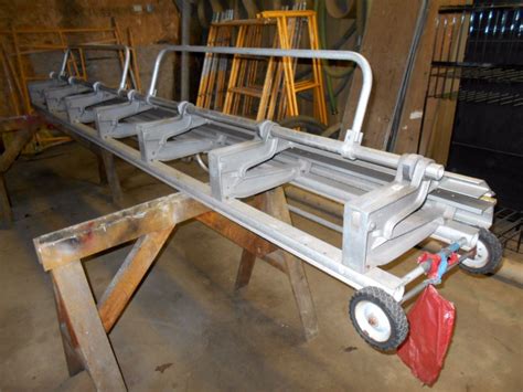 used 10 ft sheet metal brake|10 foot aluminum metal brake.